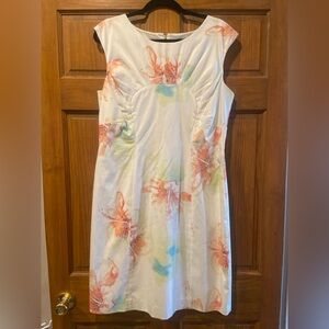 Antonio Melani Sz 14 Floral Sleeveless Dress